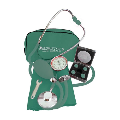 KIT DE BAUMA ANEROIDE CON ESTETO SIMPLE (VERDE)